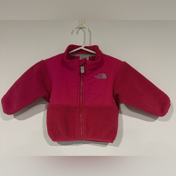 The North Face Other - The North Face Denali Fleece Infant Baby 3-6M Polartec Full Zip Jacket Pink